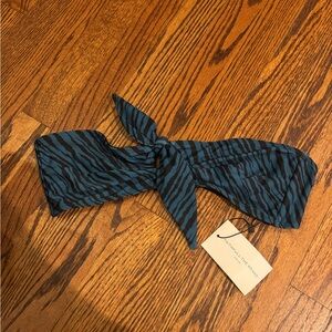 Stylish Zebra Print Bikini top